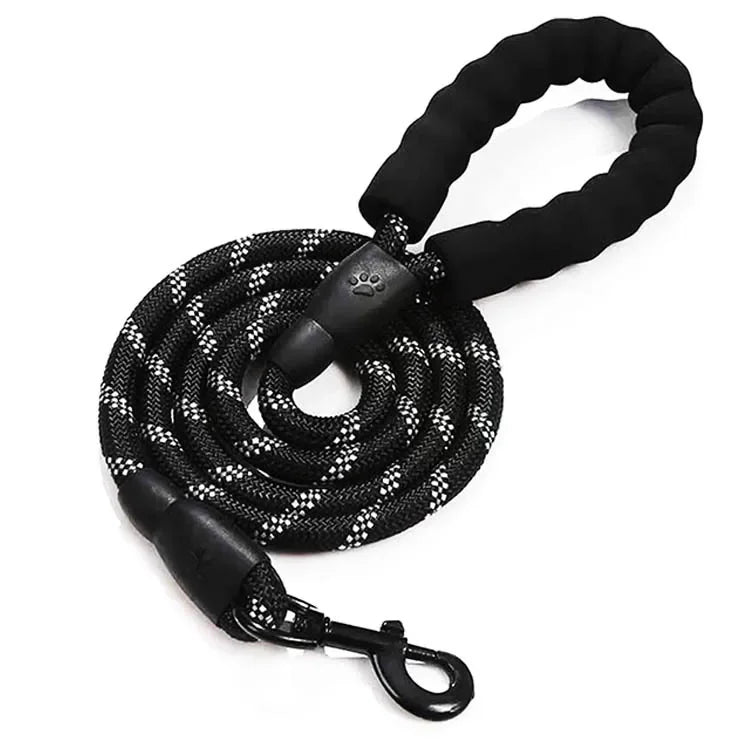 Durable Pull & Tow Lead Heavy-Duty Reflective Dog Leash