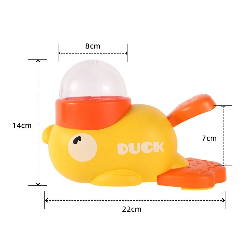 Automatic Pet Feeder Toy Duck Design Puzzle & Treat Dispenser for Dog Training
