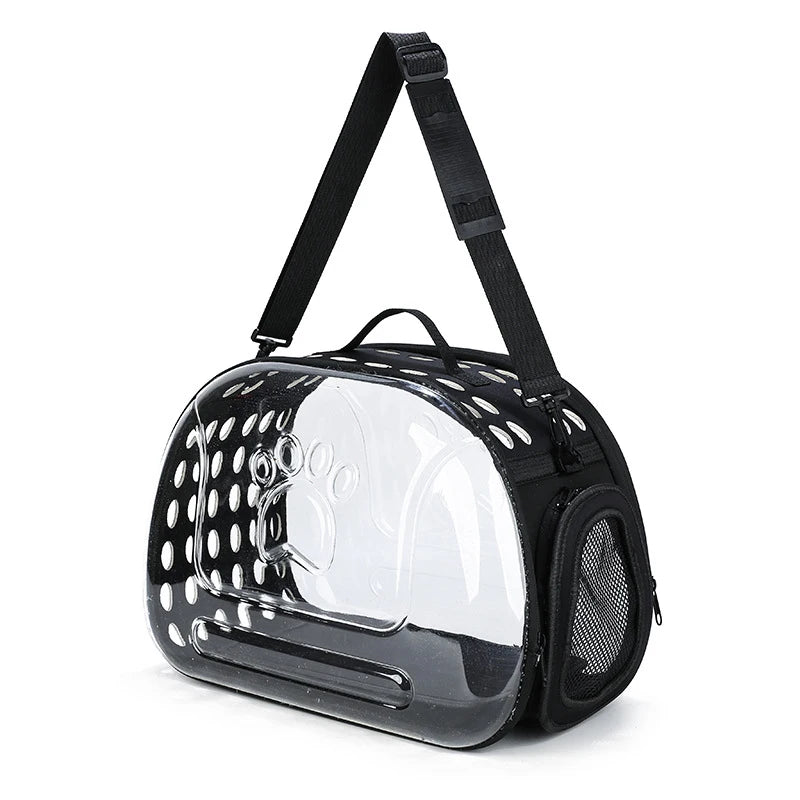 Portable Pet Carrier Backpack Breathable Travel Cage for Dogs & Cats