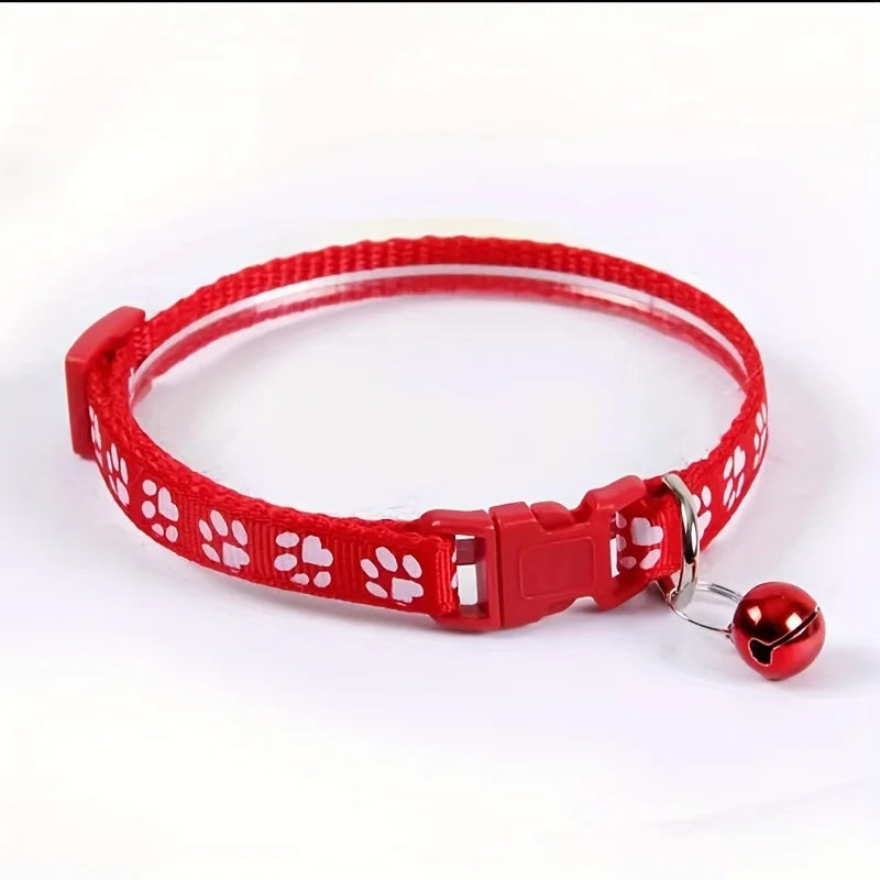 Adjustable Fashion Pet Necklace Colorful Pattern Cat Collar