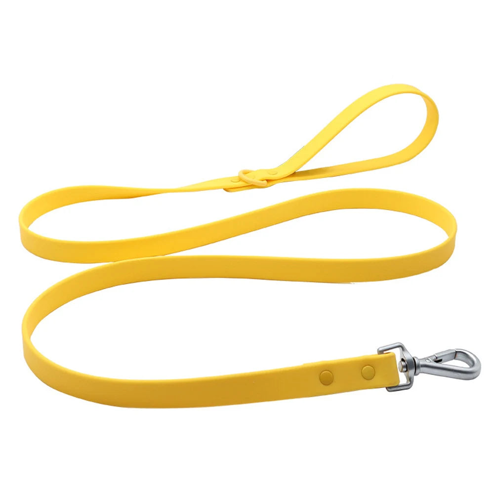 Waterproof Traction Lead 1.5m Candy Color PVC Dog Leash