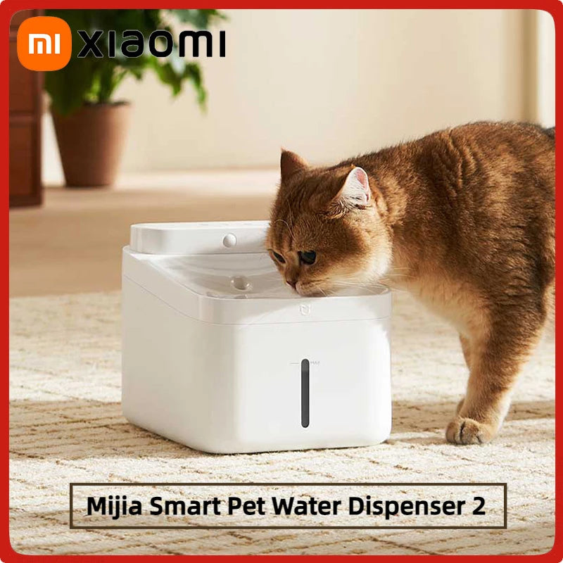 Smart Pet Water Dispenser 3L, Wireless, IPX7, Works with MiHome APP