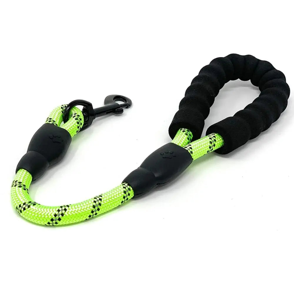 Soft, Heavy-Duty Lead Comfortable Short Training Dog Leash