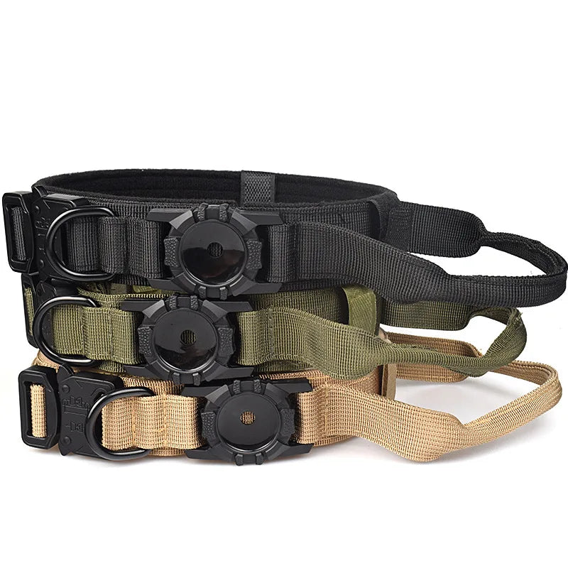 Heavy-Duty Nylon Adjustable Tactical Dog Collar