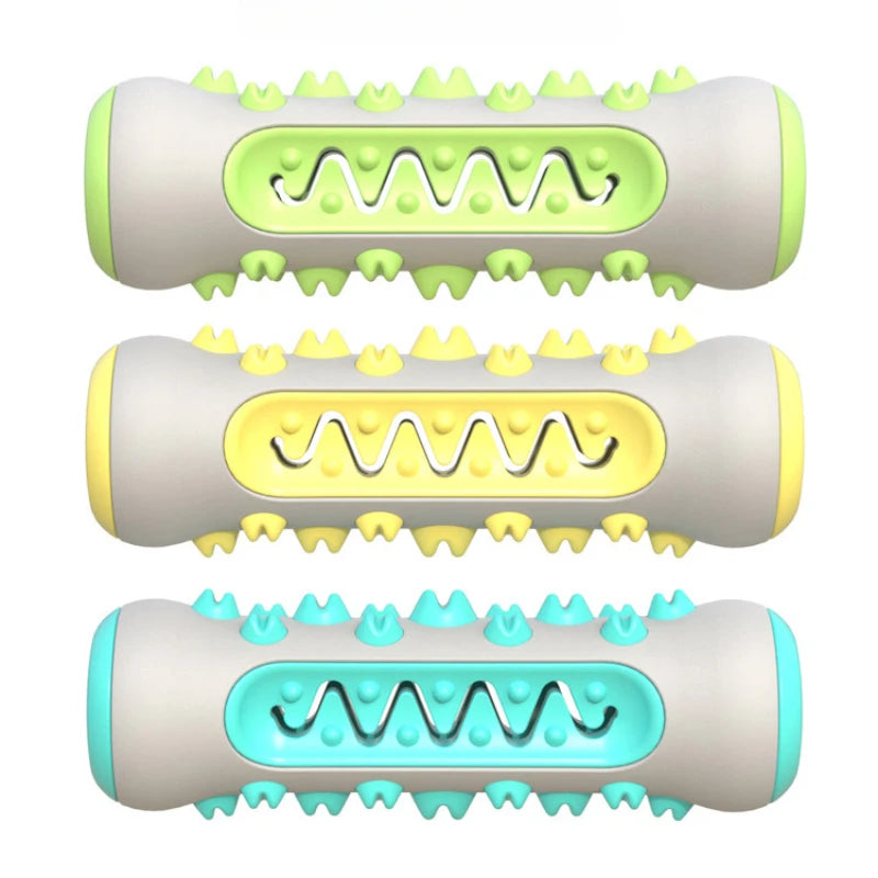 Rubber Dog Chew Toy Toothbrush Molar Stick for Cleaning & Training