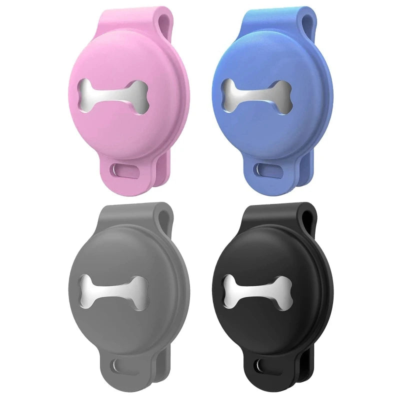 Protective GPS Case for Apple AirTag Silicone AirTag Dog Collar