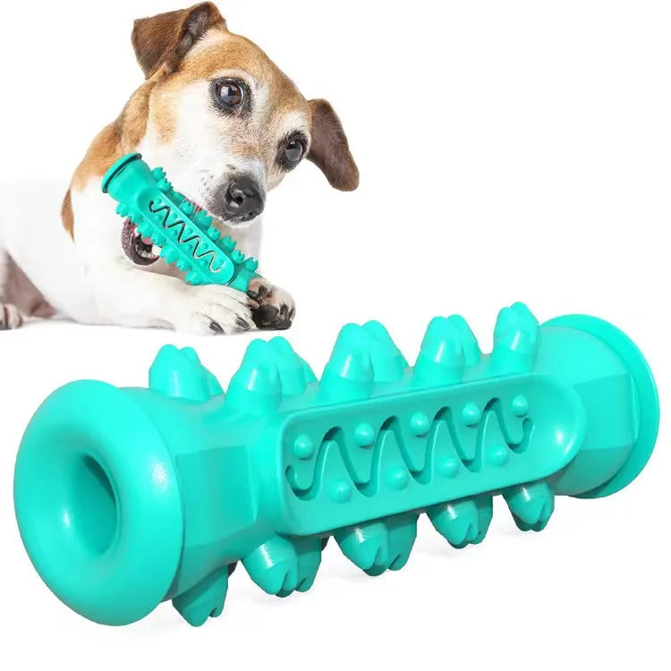 Rubber Dog Chew Toy Toothbrush Molar Stick for Cleaning & Training