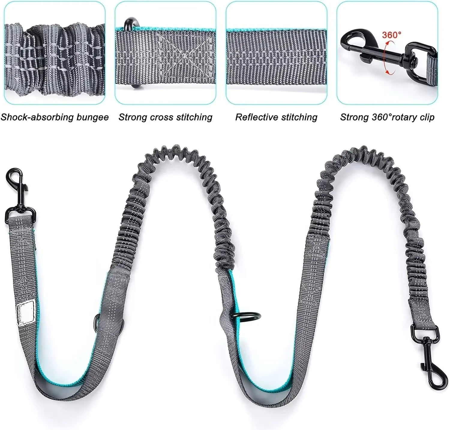 Heavy-Duty 4.5M Strong Reflective Dog Leash