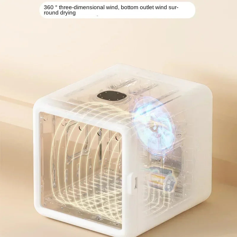 Smart Pet Drying Box Auto Temp Control, Water Sterilization for Cats & Dogs