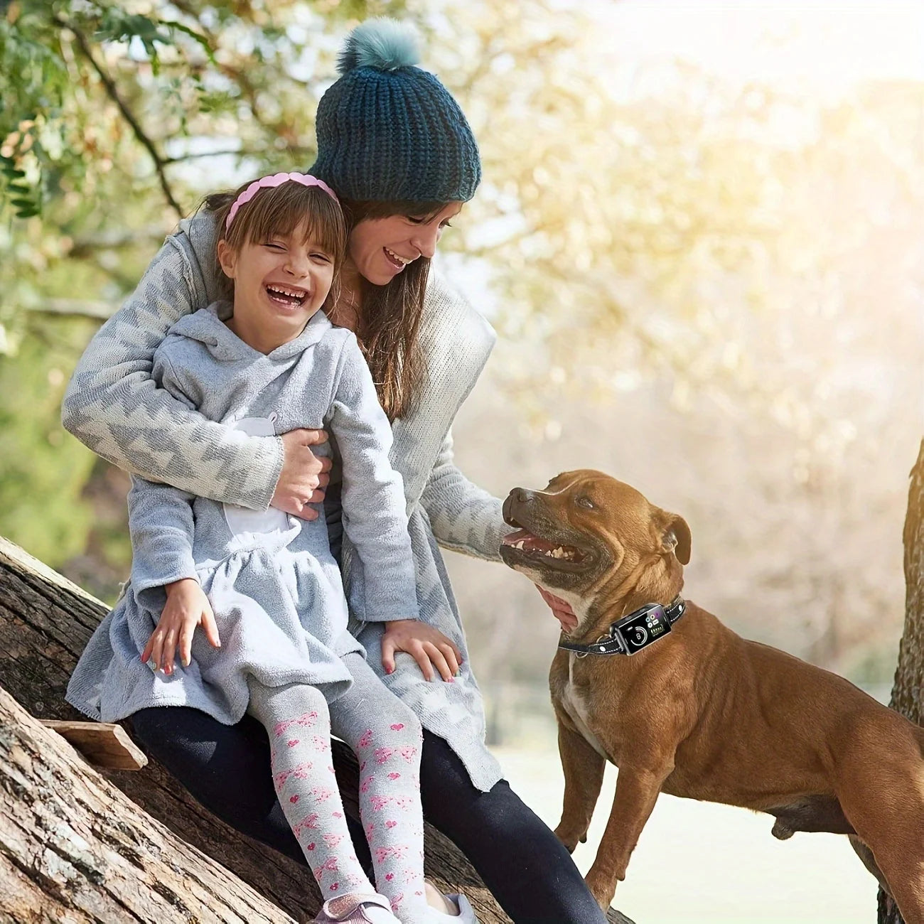 Smart Anti-Bark Collar Vibration & Optional Shock, Rechargeable