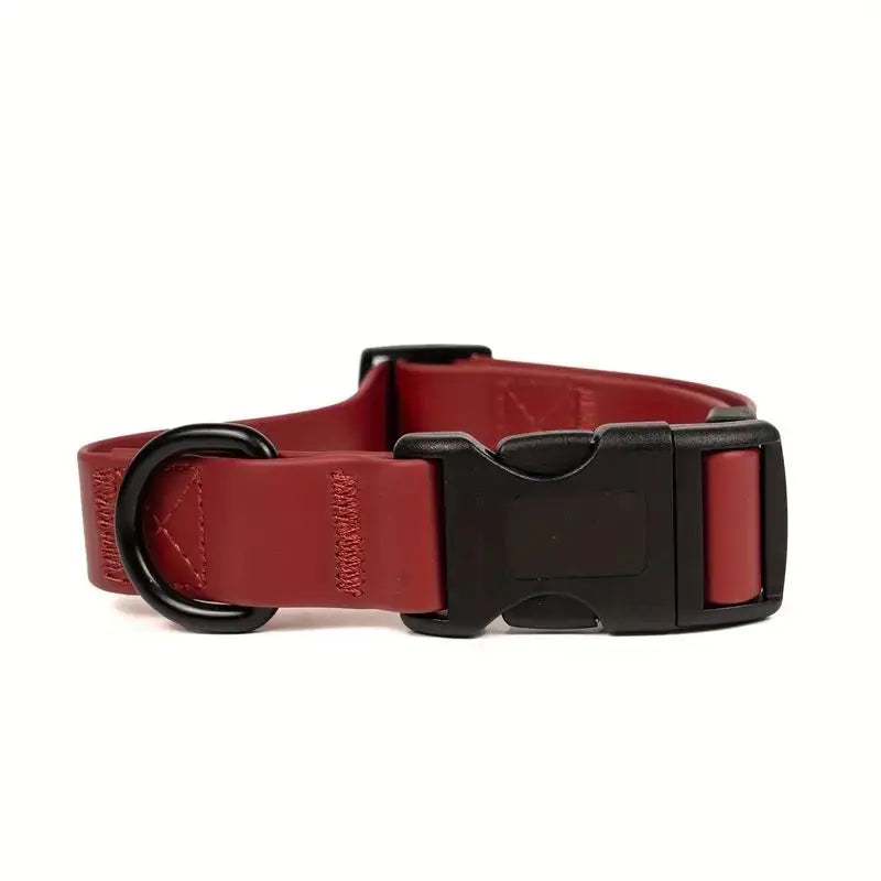 Adjustable, Soft, and Easy-to-Clean Waterproof PVC Dog Collar