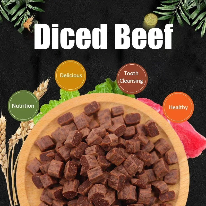 Nutritious Training Chewy Beef Dog Snacks