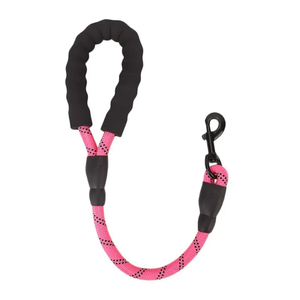 Soft, Heavy-Duty Lead Comfortable Short Training Dog Leash