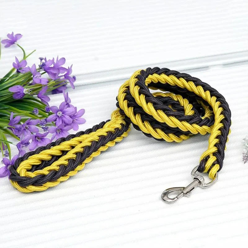 Adjustable 130cm Heavy-Duty Nylon Dog Leash