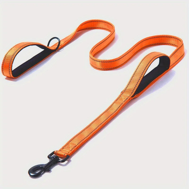 Outdoor Training Heavy Duty Dual Handle Dog Leash