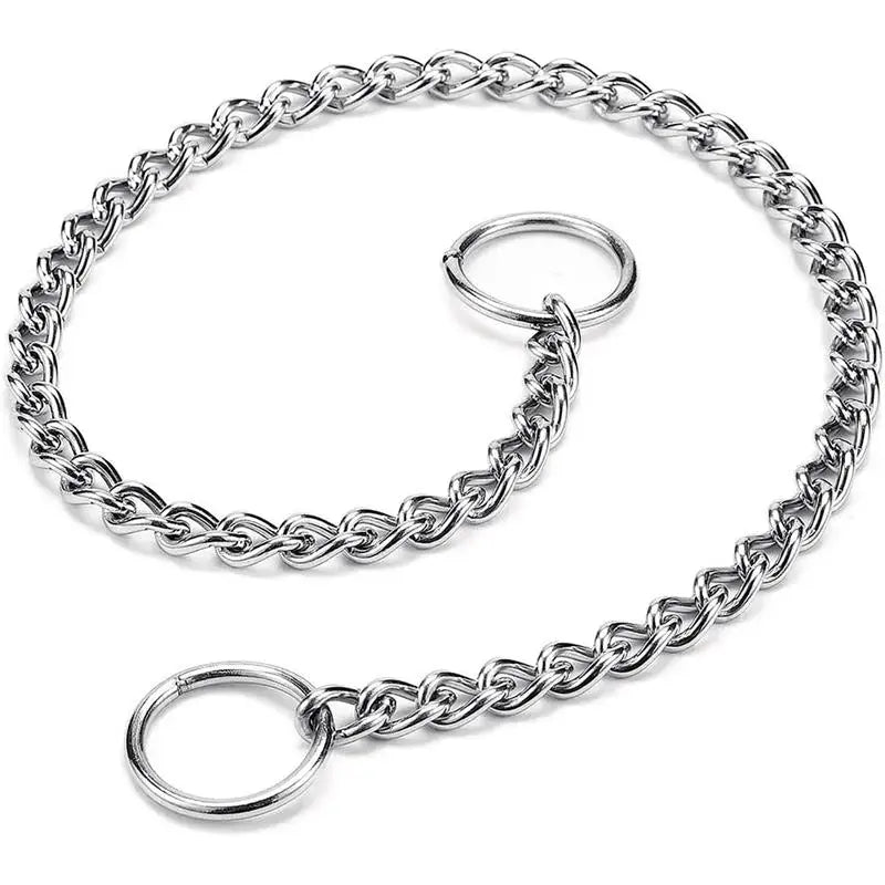 Durable Adjustable Stainless Steel Slip Chain Collar