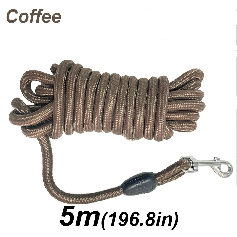 8mm Thick 5M Heavy Duty Nylon Dog Training Leash