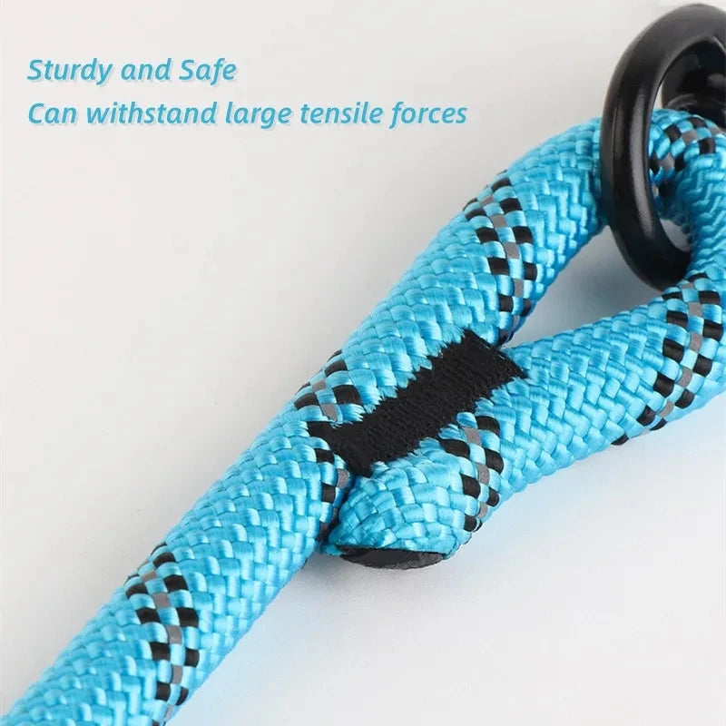 Heavy-Duty Pull & Tow Lead 150cm Reflective Dog Leash