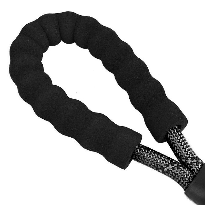 Reflective Shock-Absorbing Elastic Bungee Double Dog Leash