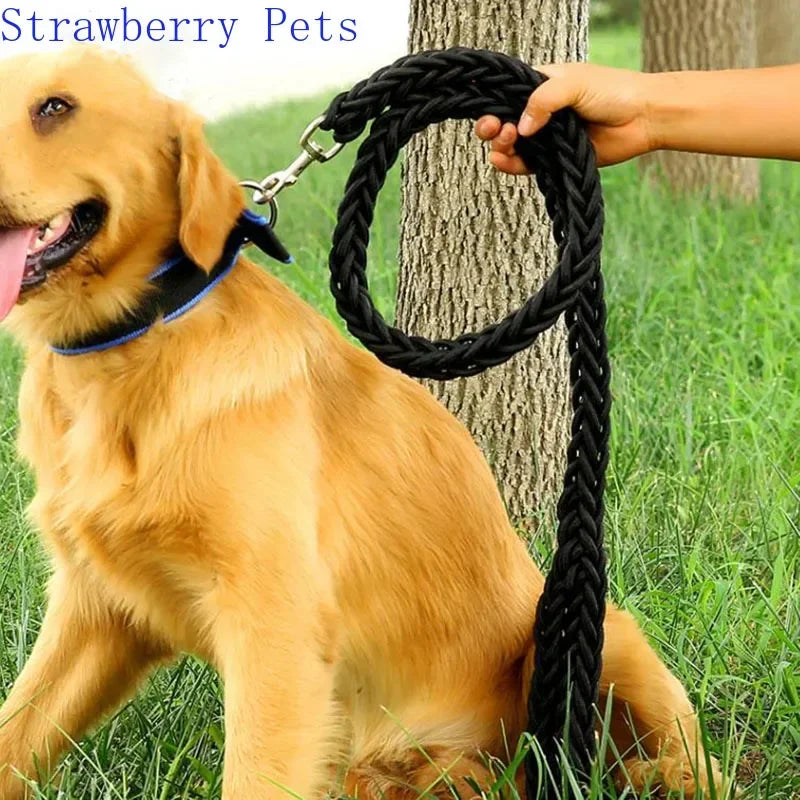 Adjustable 130cm Heavy-Duty Nylon Dog Leash