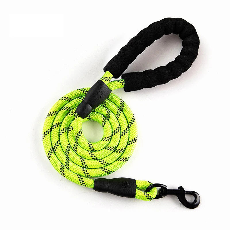 2M Reflective Dog Leash with Soft Padded Handle