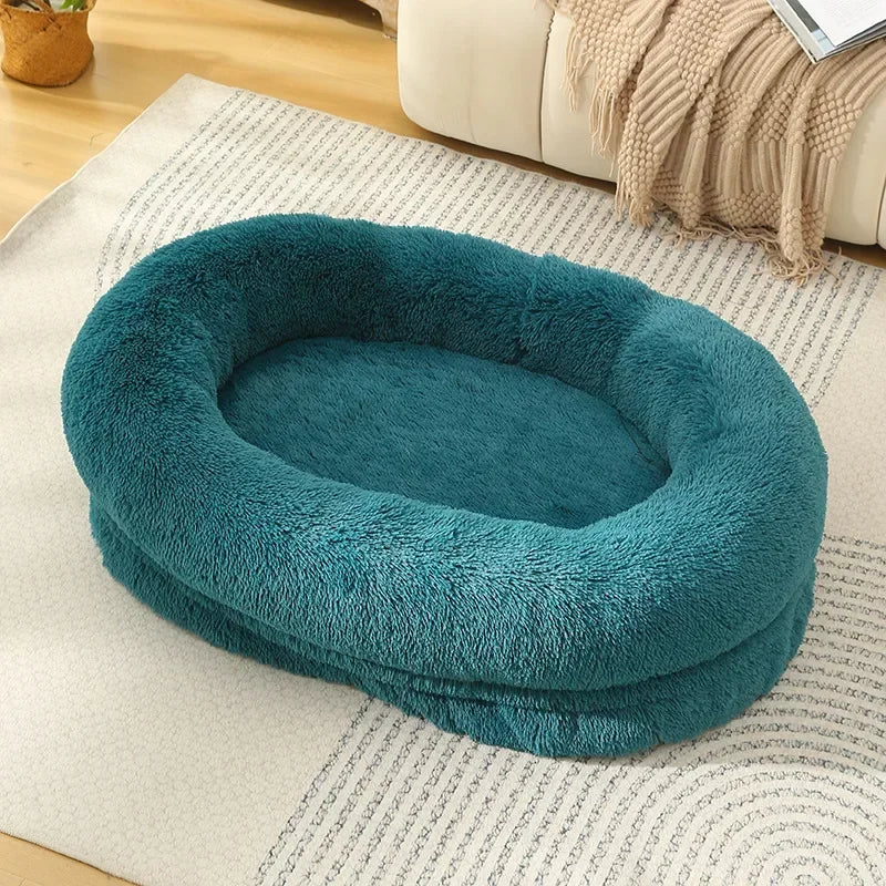 Ultra Soft, Washable Donut Cuddler Pet Bed