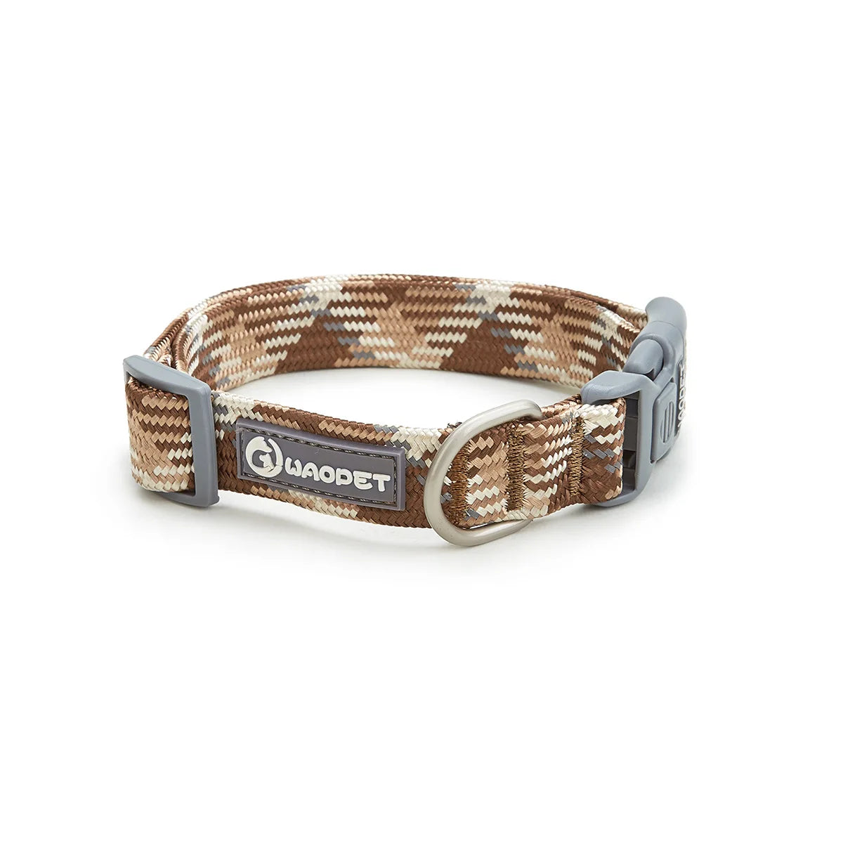 Adjustable with Metal & Quick-Release Buckle Reflective Nylon Dog Collar