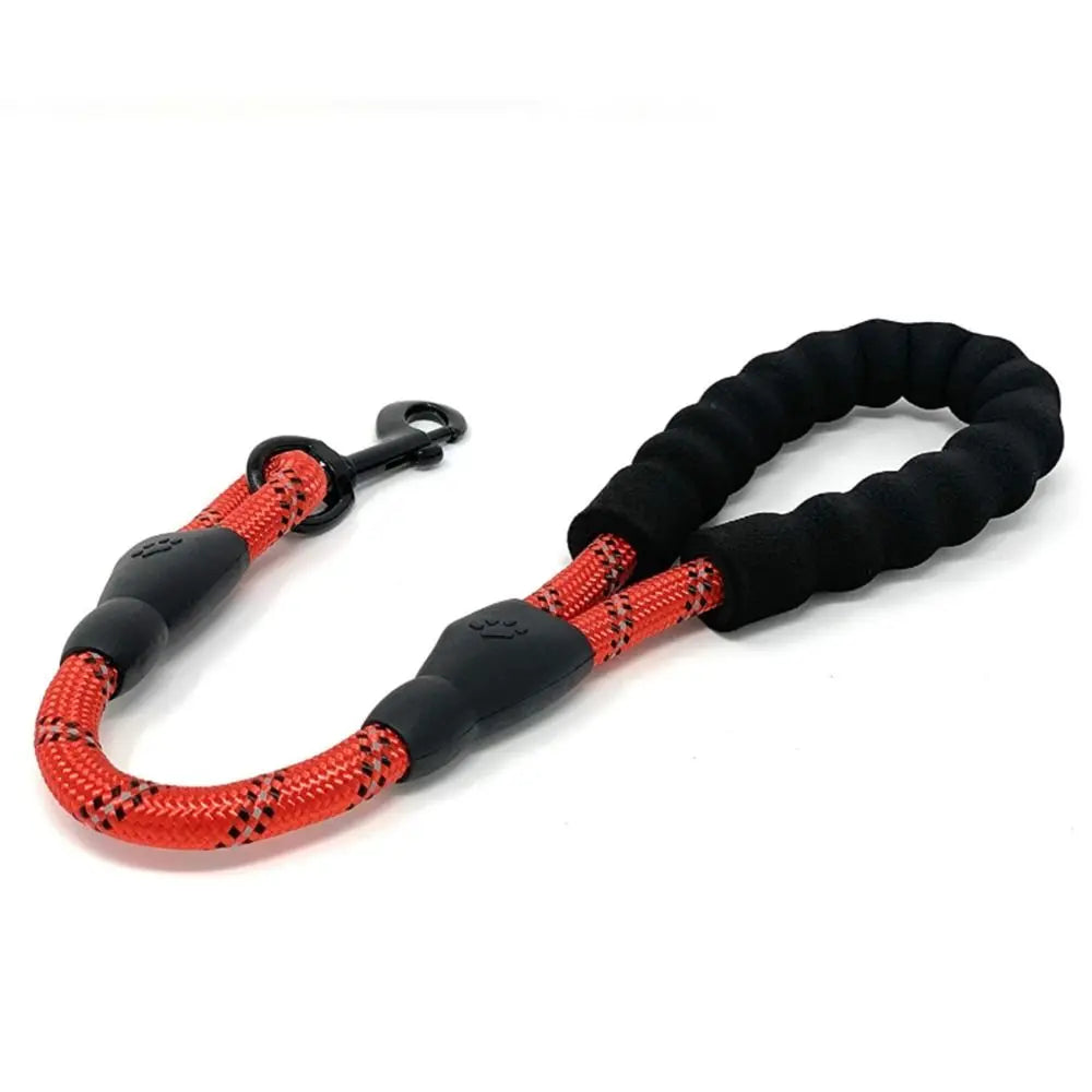 Soft, Heavy-Duty Lead Comfortable Short Training Dog Leash