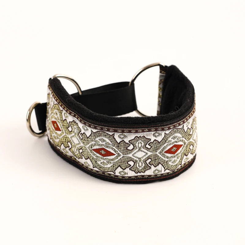 Wide 5.5cm Design Elegant Soft Martingale Colla