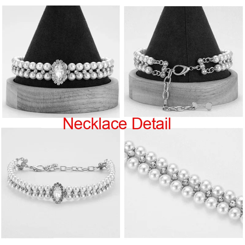 Princess Crystal Luxury Rhinestone Pet Collar