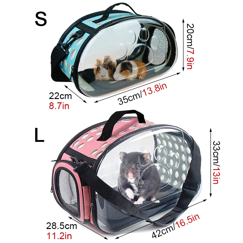 Portable Pet Carrier Backpack Breathable Travel Cage for Dogs & Cats