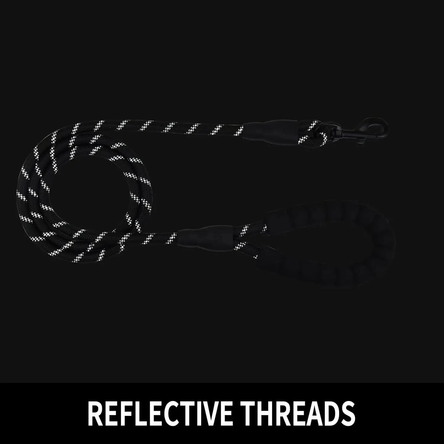 2M Reflective Dog Leash with Soft Padded Handle