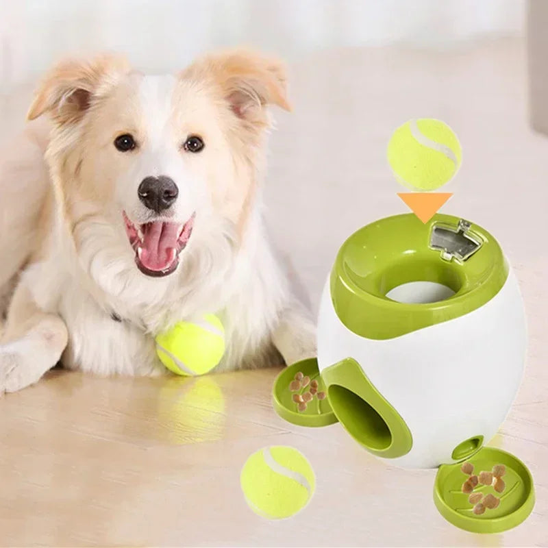 Food Reward Ball Launcher Fun & Interactive Toy for Cats and Dogs