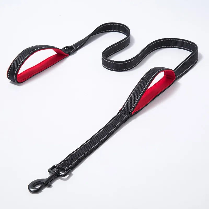 Outdoor Training Heavy Duty Dual Handle Dog Leash