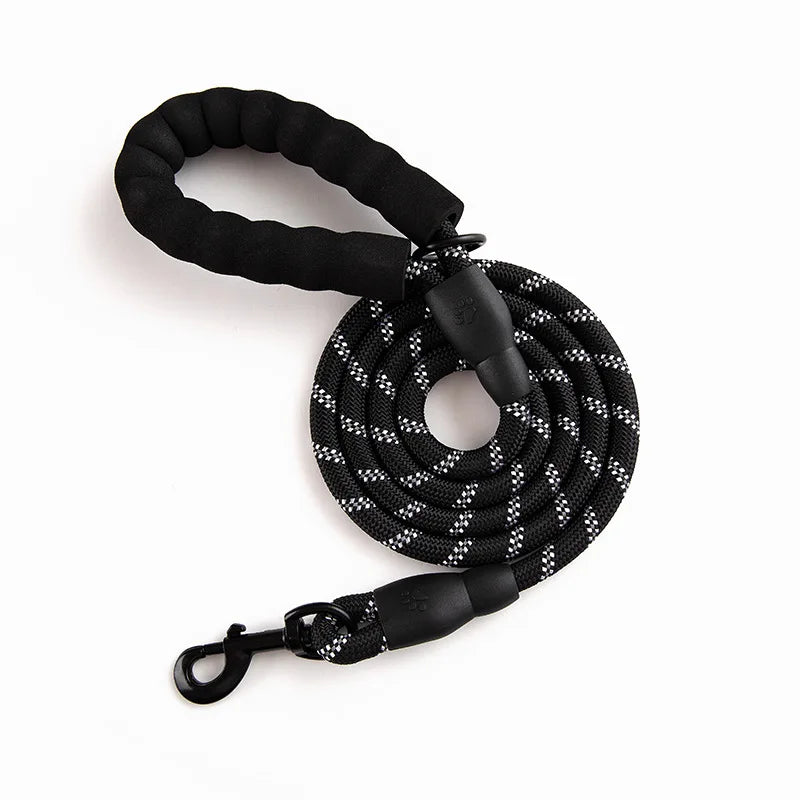 Heavy-Duty Pull & Tow Lead 150cm Reflective Dog Leash