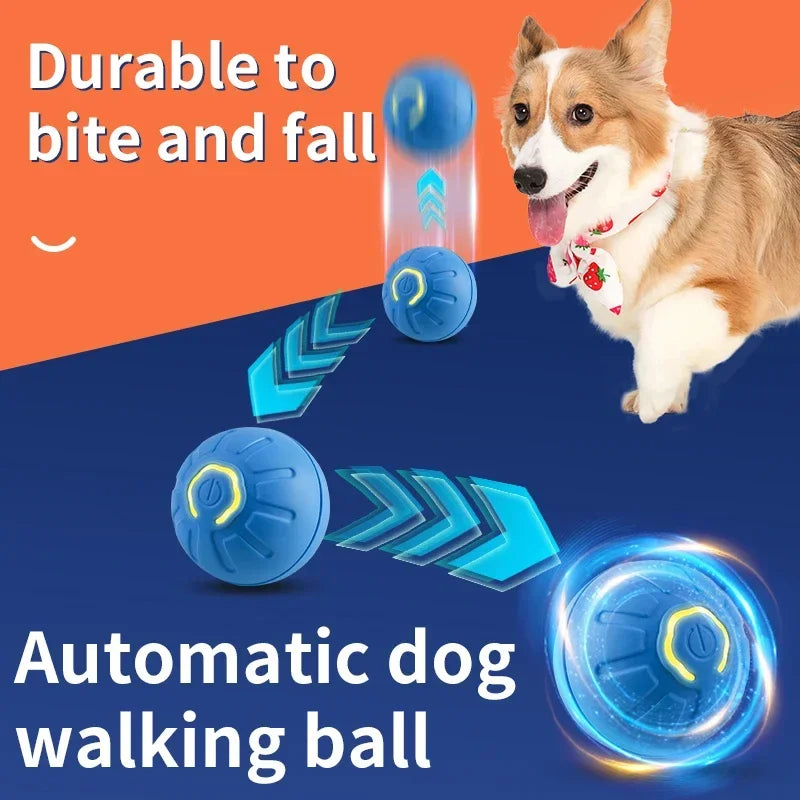 Smart Interactive Pet Toy USB Bouncing Toy for Dogs & Cats