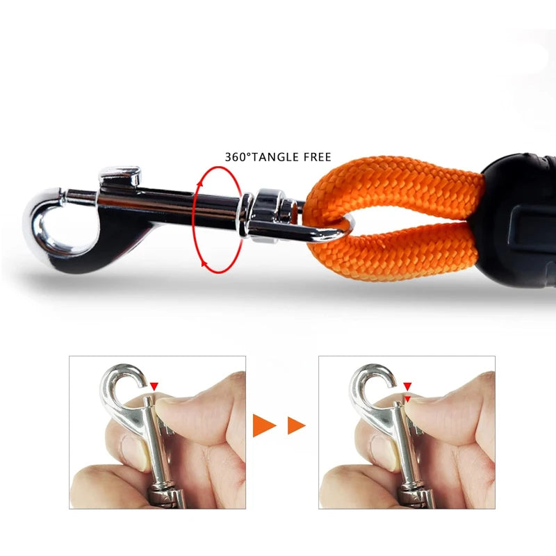 8mm Thick 5M Heavy Duty Nylon Dog Training Leash