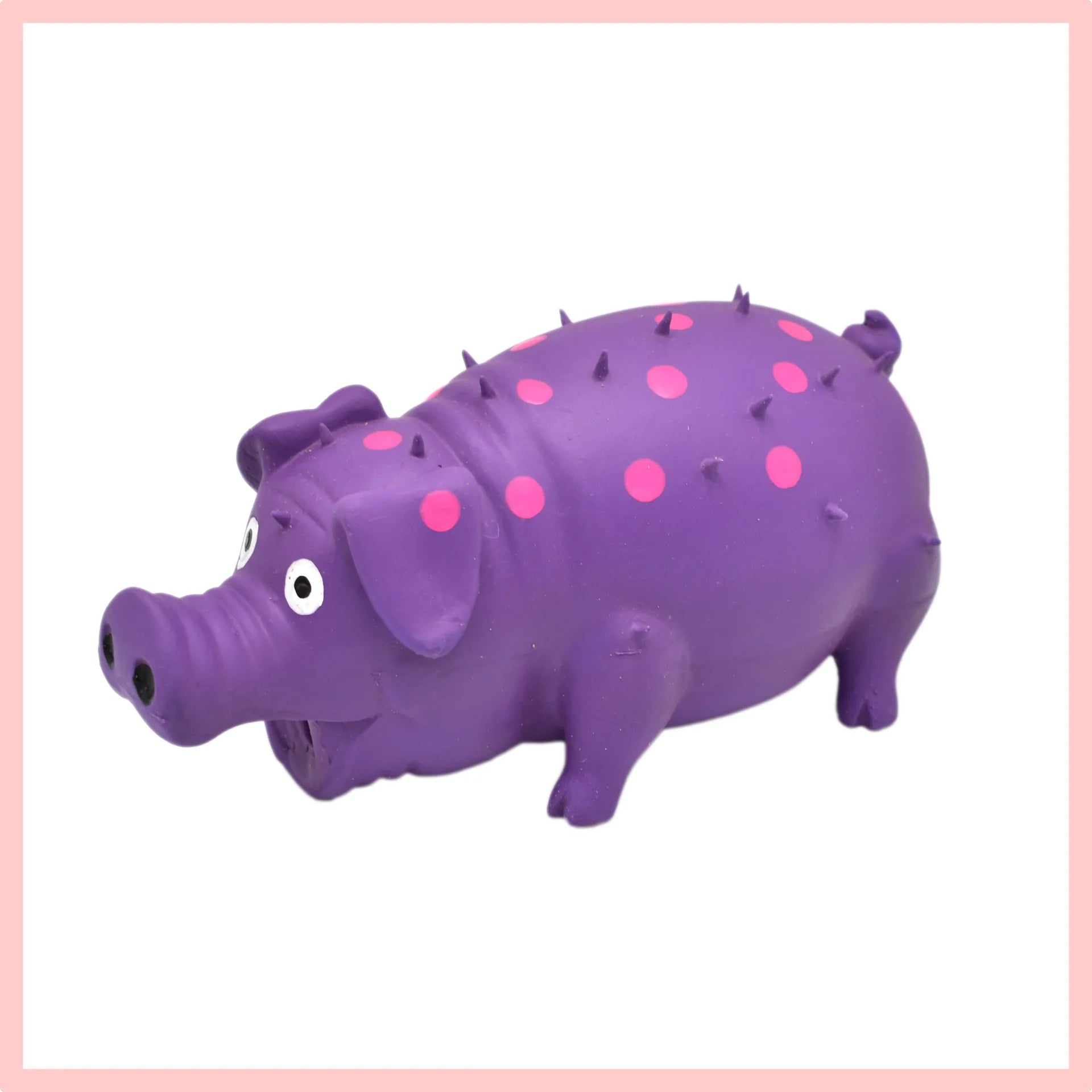 Squeaky Piggy Toy Bite-Resistant Chew Toy for Dogs & Puppies