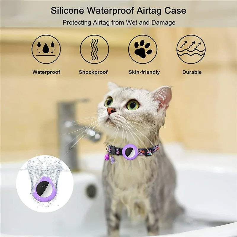 Anti-Lost Puppy & Cat Necklace Adjustable Nylon Pet Collar