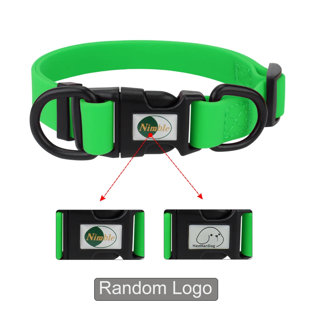 Adjustable PVC Waterproof Dog Collar