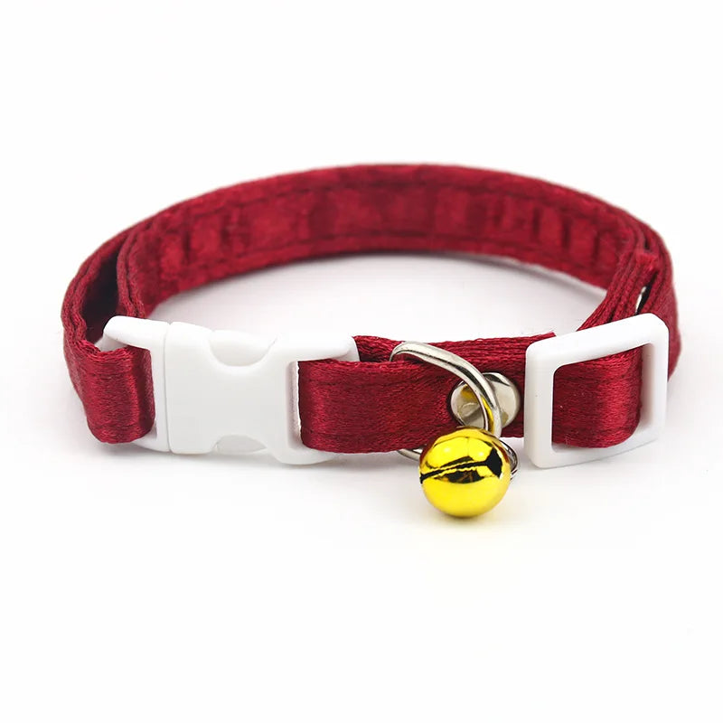 Adjustable Safety Cotton Breakaway Cat Collar