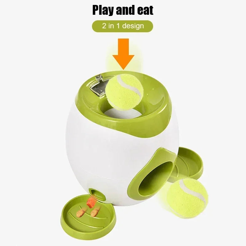 Food Reward Ball Launcher Fun & Interactive Toy for Cats and Dogs