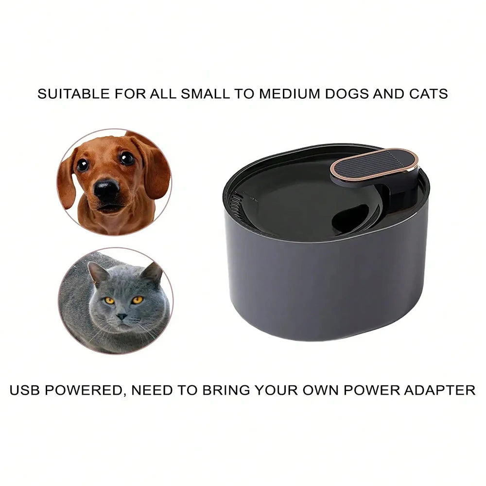 Smart Pet Water Dispenser USB, Antibacterial Filter for Pets