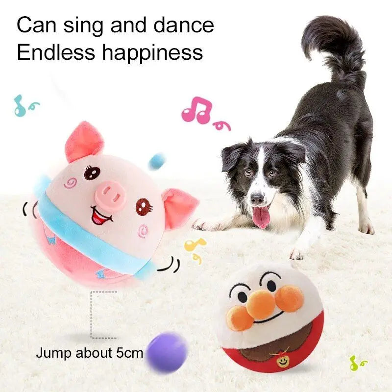 Smart Electric Cat Toy Interactive Bouncing Plush for Indoor Play