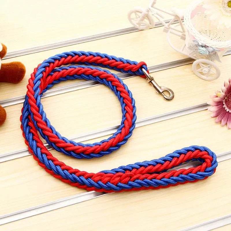 Adjustable 130cm Heavy-Duty Nylon Dog Leash