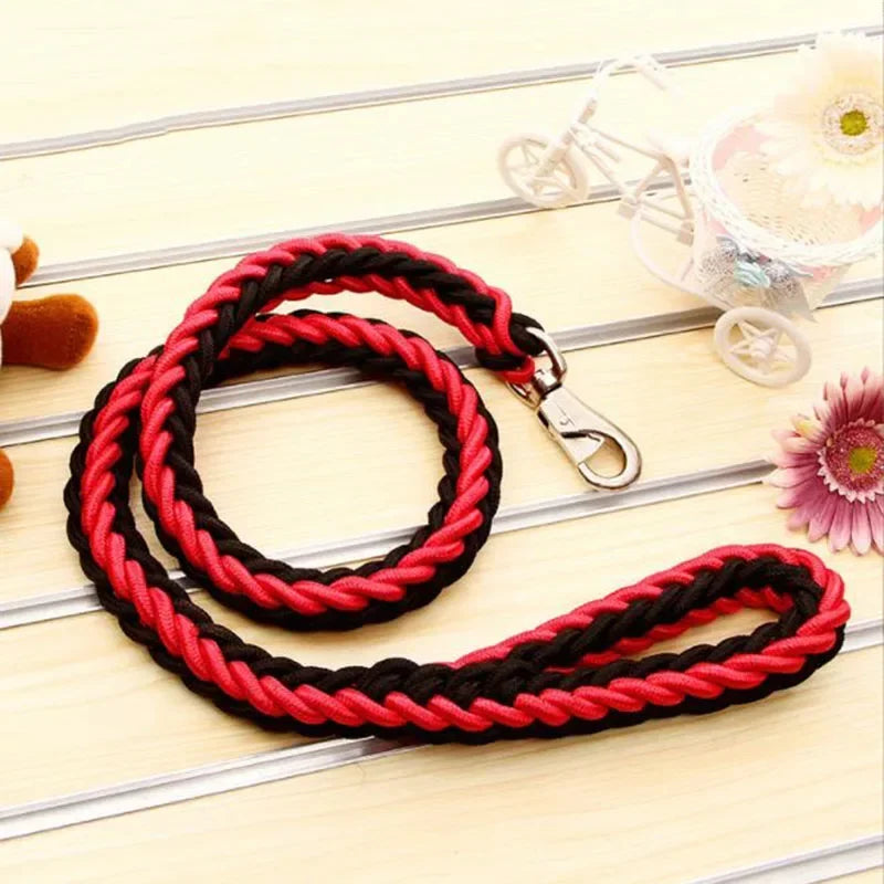 Adjustable 130cm Heavy-Duty Nylon Dog Leash