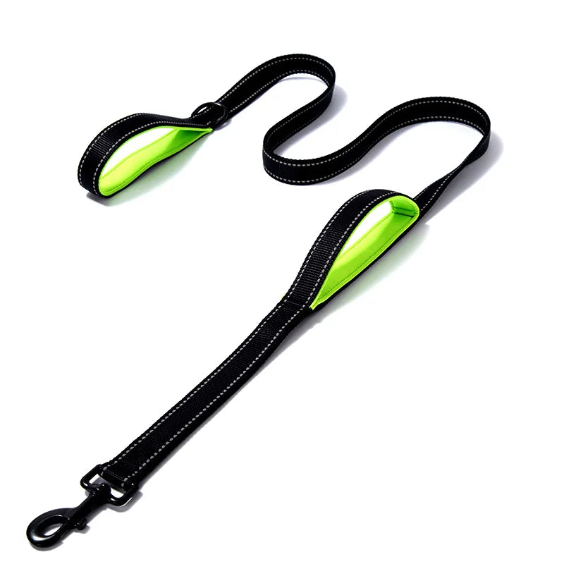 Outdoor Training Heavy Duty Dual Handle Dog Leash