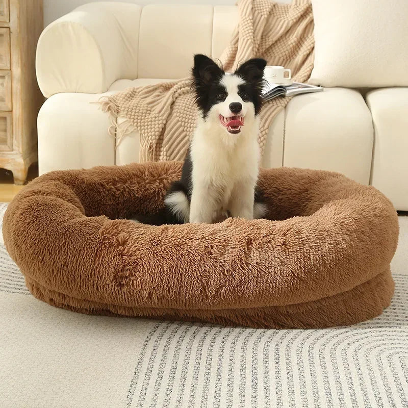 Ultra Soft, Washable Donut Cuddler Pet Bed