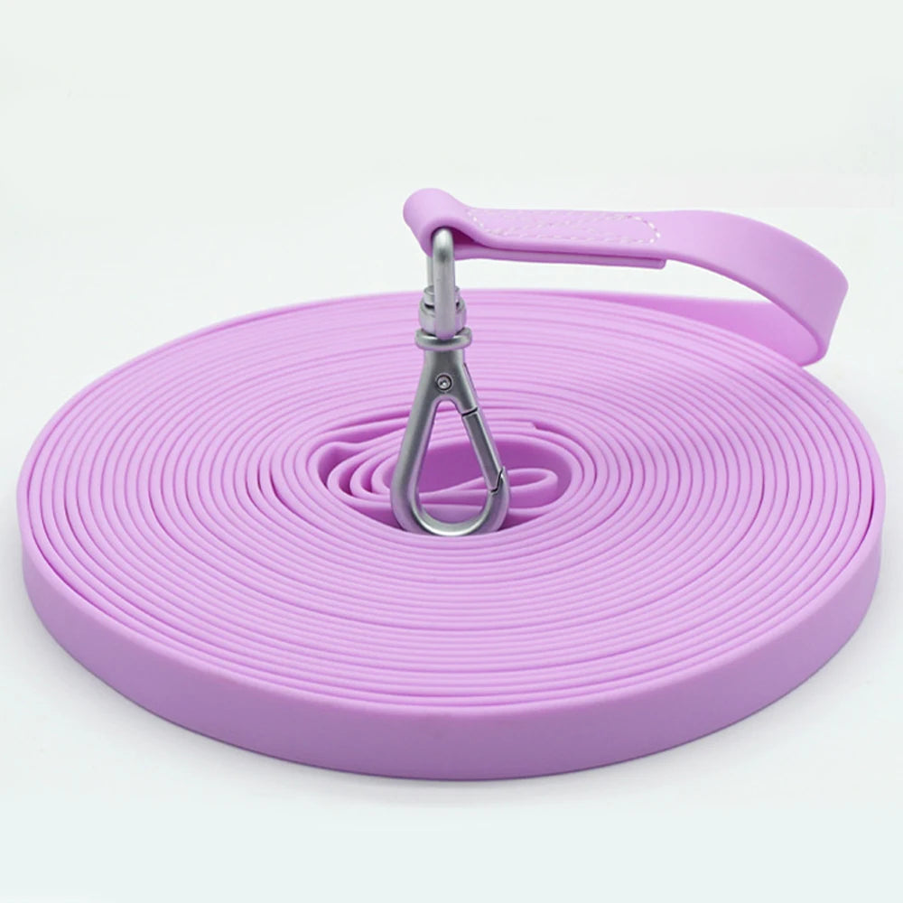 Long PVC Dog Leash for Outdoor Walking & Training