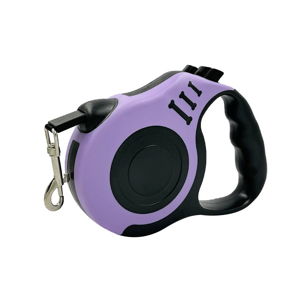 Automatic Nylon Lead 3M/5M Retractable Dog Leash